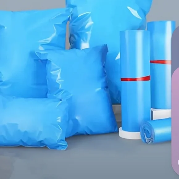 Blue Large Polymailer Bags 25 Pcs 28 X41 cm 11.02" X 16.54" Waterproof Tearproof - Picture 1 of 9